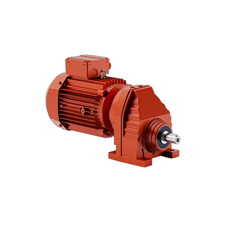 Helical Gear Motor Reducer R Type Solid Shaft with Small Ratio