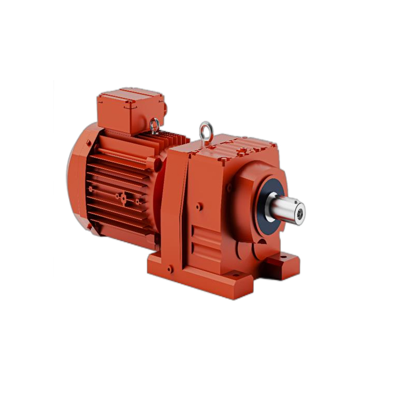 Helical Gear Motor Reducer R Type Solid Shaft with Small Ratio