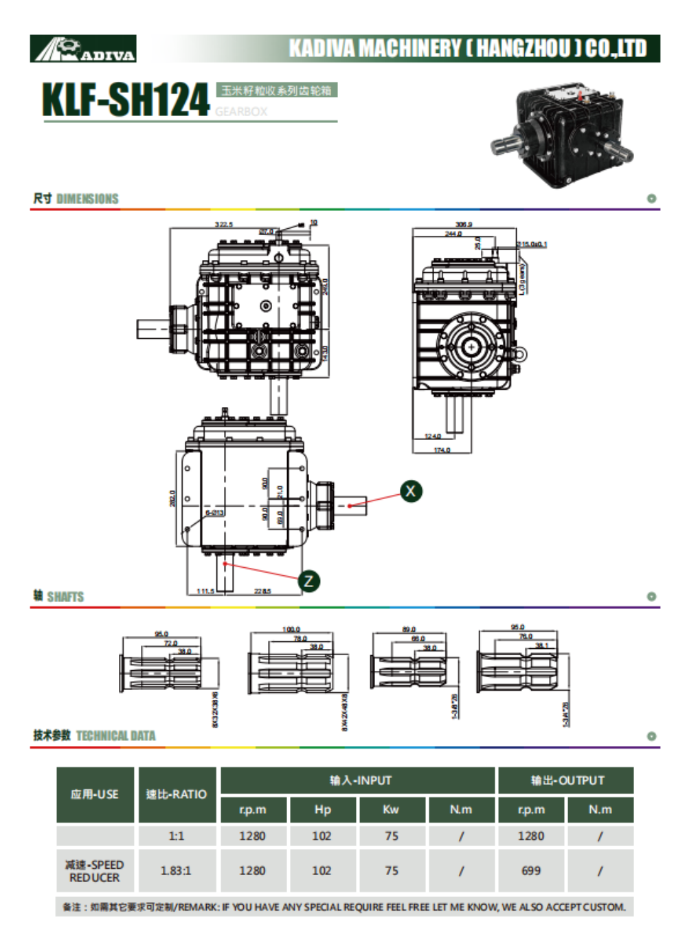 KLF-SH124