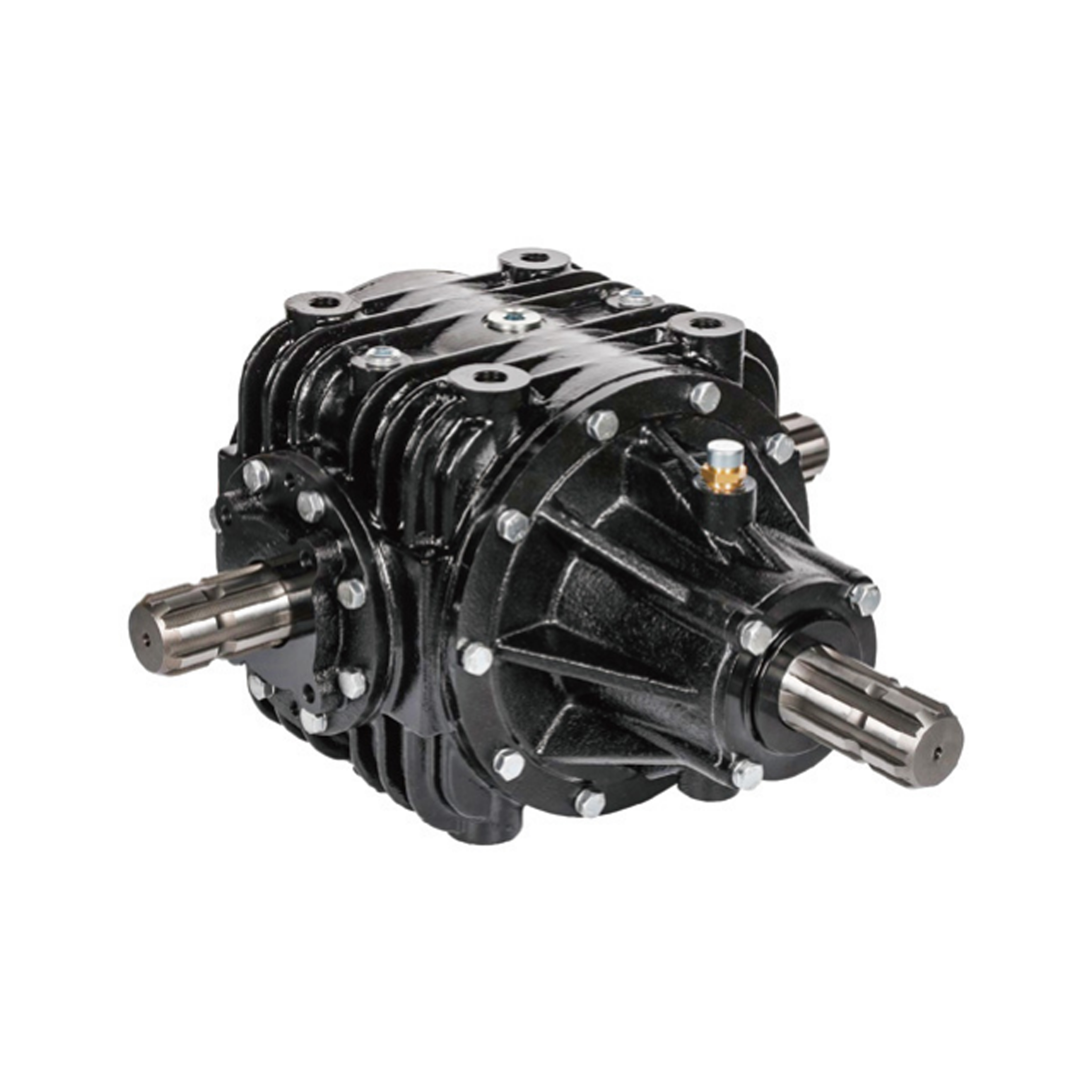 KLF2803 Heavy Duty Flail Mower Speed Up Gearbox Multiple Ratio Agricultural Bevel Gearbox for Straw Crusher & Residue Shredder