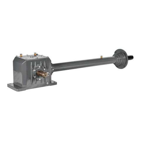 KLF-FK136 Integrated Single-shaft Crushing Gearbox for Round Baler