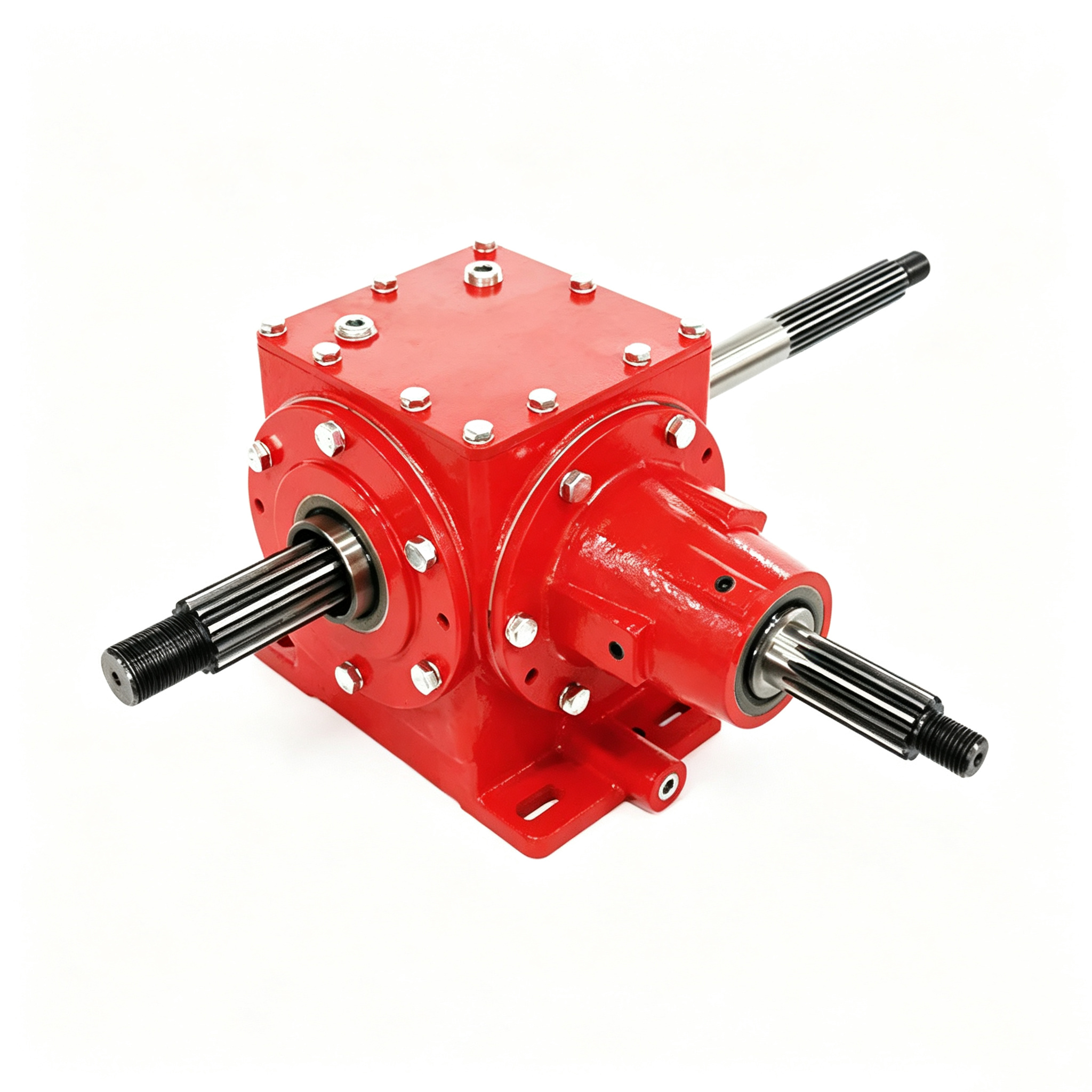 KLF-SH152 Corn Grain Harvester Gearbox Agricultural Speed Increase Bevel Gear Reducer