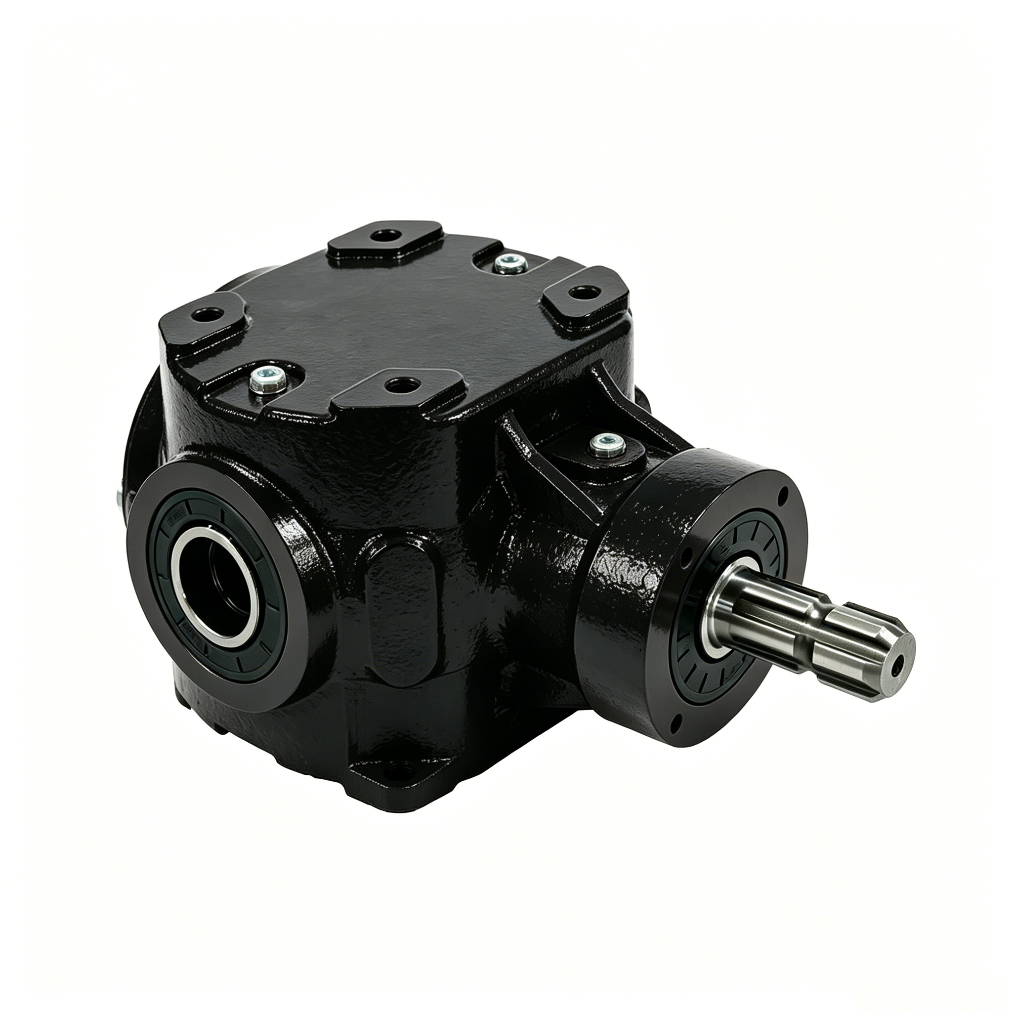 KLF4053 multi-functional ratio bevel gear reducer