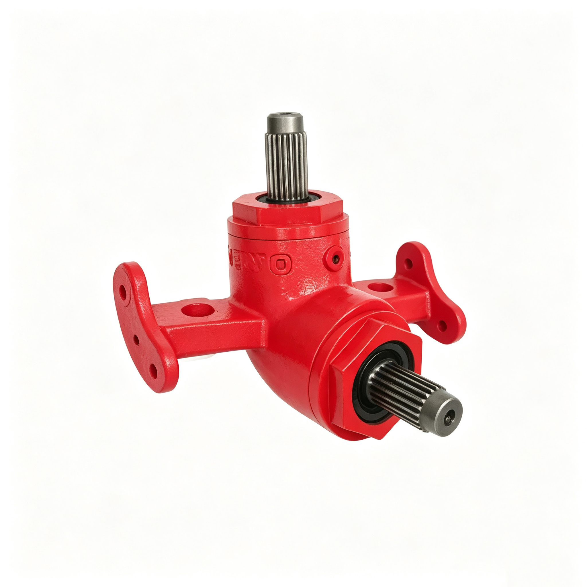 KLF-SH162 Corn Grain Harvester Gearbox 1:1 Ratio Right Angle Bevel Reducer for Corn Picker Machine