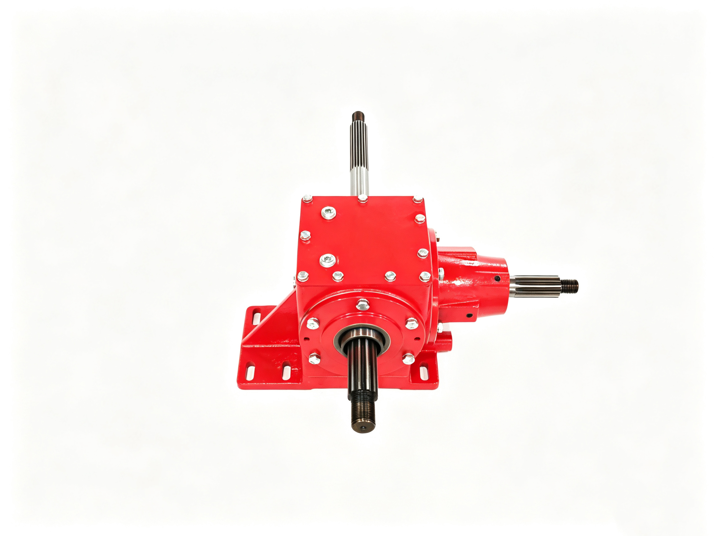 KLF-SH152 Corn Grain Harvester Gearbox Agricultural Speed Increase Bevel Gear Reducer