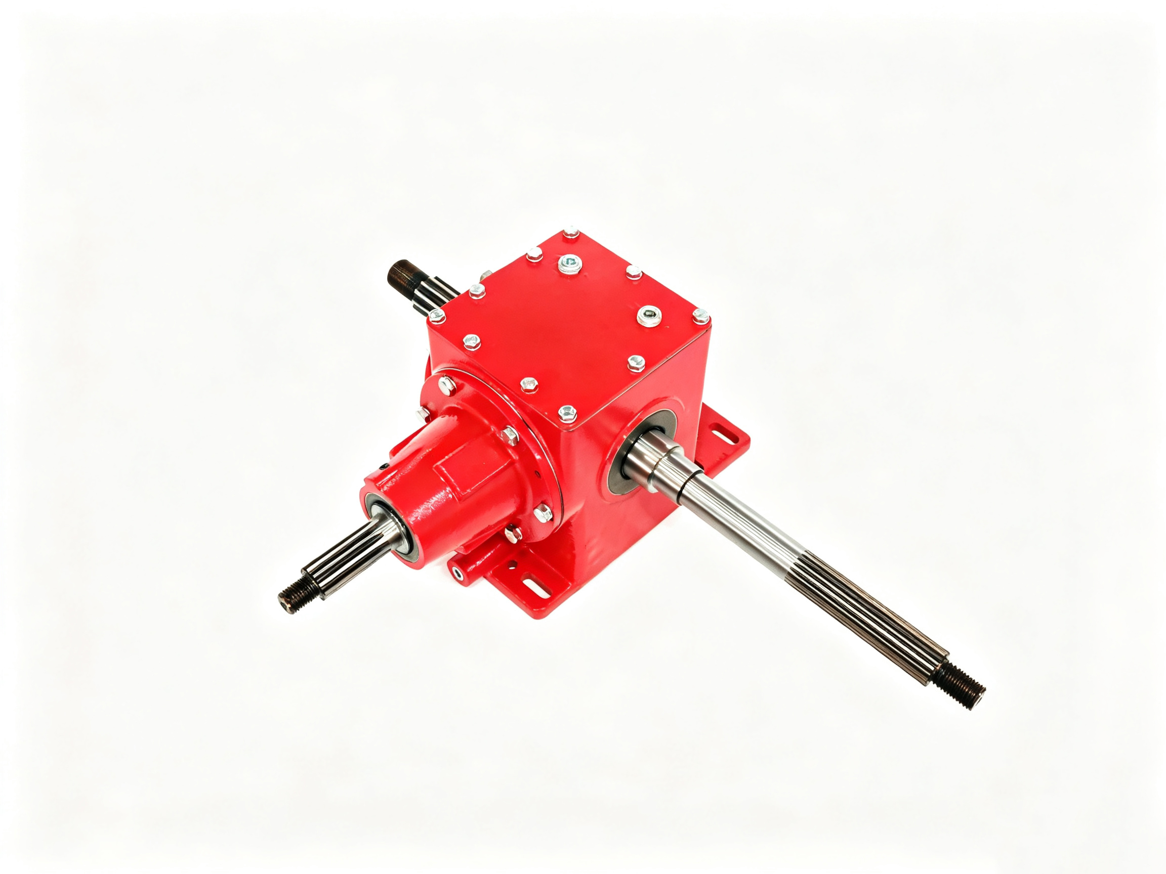 KLF-SH152 Corn Grain Harvester Gearbox Agricultural Speed Increase Bevel Gear Reducer