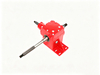 KLF-SH152 Corn Grain Harvester Gearbox Agricultural Speed Increase Bevel Gear Reducer