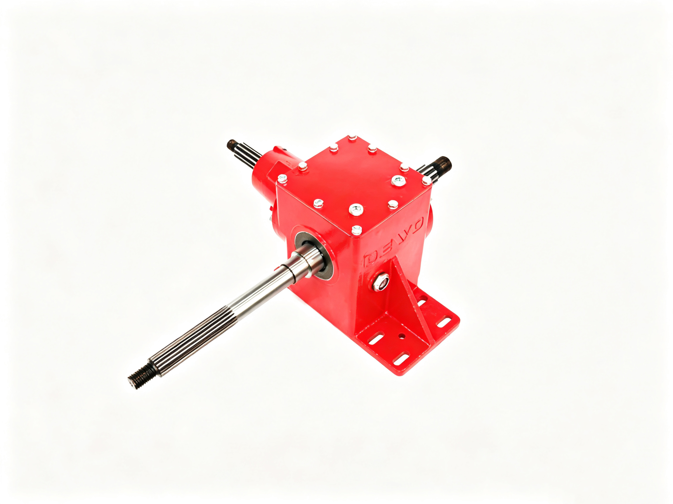 KLF-SH152 Corn Grain Harvester Gearbox Agricultural Speed Increase Bevel Gear Reducer