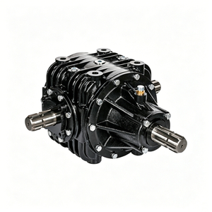 KLF2803 Heavy Duty Flail Mower Speed Up Gearbox Multiple Ratio Agricultural Bevel Gearbox for Straw Crusher & Residue Shredder