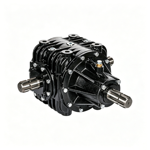 KLF2803 Heavy Duty Flail Mower Speed Up Gearbox Multiple Ratio Agricultural Bevel Gearbox for Straw Crusher & Residue Shredder